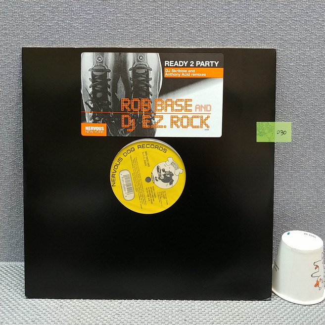 [중고 수입 힙합 LP] 뉴잭스윙 힙합 레코드 Rob Base & DJ E-Z Rock 비보이 클래식 엘피음반