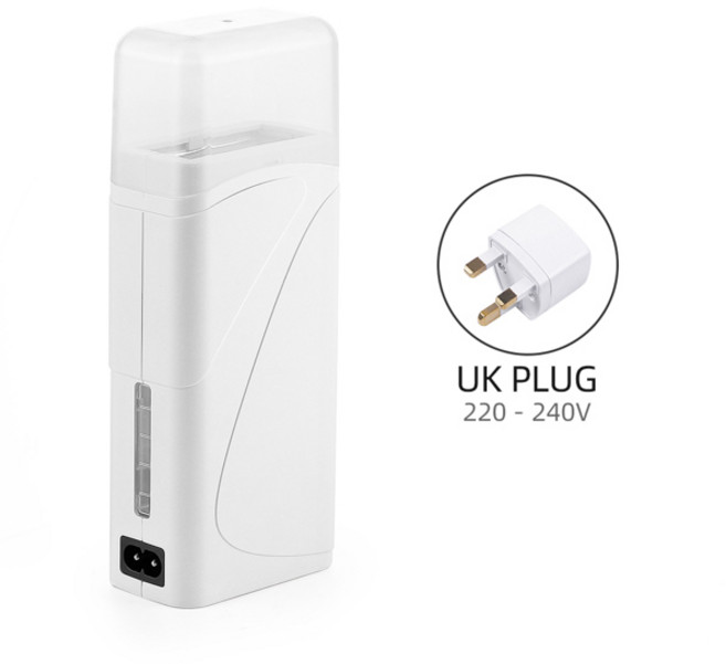 Foreverlily 휴대용 왁스 롤러 전기 왁스 따뜻한 탈모 히터 왁싱 다리 따뜻하게 제모 롤, [06] US PLUG (100-110V)