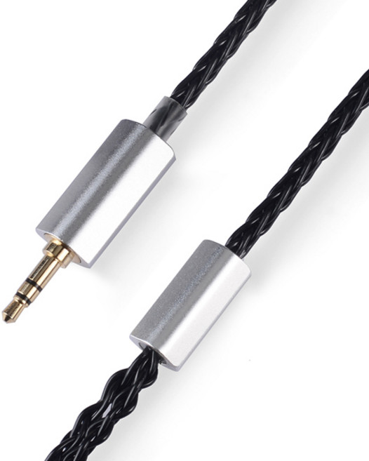Koceta 실버 도금 구리 헤드폰 케이블 Hifiman HE400Se 400I 560 350 1000 Sundara DENON AH-D600 MDRZ1R 용 헤드셋 케이블, [01] 1PC 4.4 S 1.5m