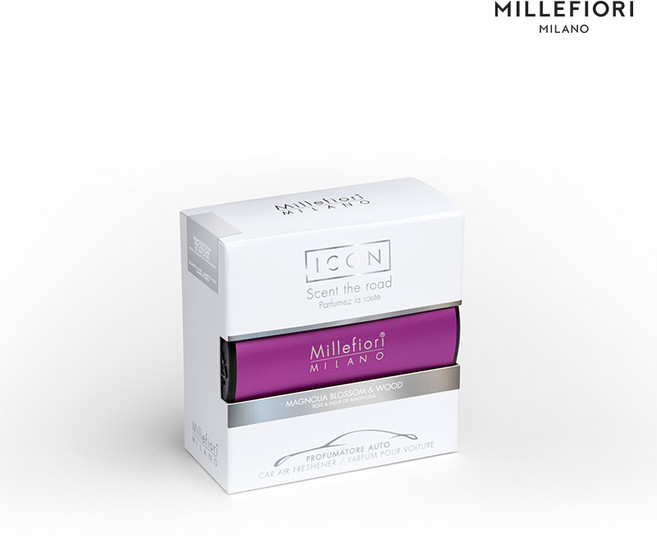 밀레피오리 향기좋은 고급 차량방향제 송풍구형, 1개, 클래식 매그놀리아블로썸&우드