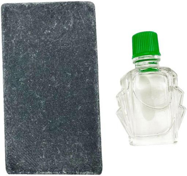 DAMMAIDDAO 보석 금 테스트 도구 금 테스트 돌 산성 보석 도구로 귀금속 테스트 보석 테스터 감정 키트 보석 금 테스터, 7.7cmx4.6cmx0.7cm, 검은색, 금속, 1개