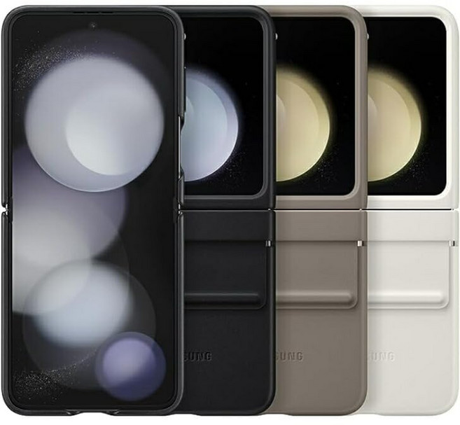 Galaxy Z Flip5 5G Flap Eco-Leather Case EF-VF731 케이스 순정 플랩 에코 가죽 케이스