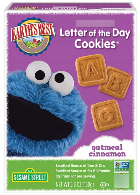 얼스베스트 레터 오브 더 데이 쿠키 150g, 오트밀 시나몬 (Oatmeal Cinnamon), 1개 - 쿠팡