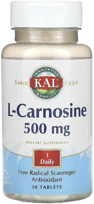 Kal L-카르노신 500mg 타블렛, 1개, 30정