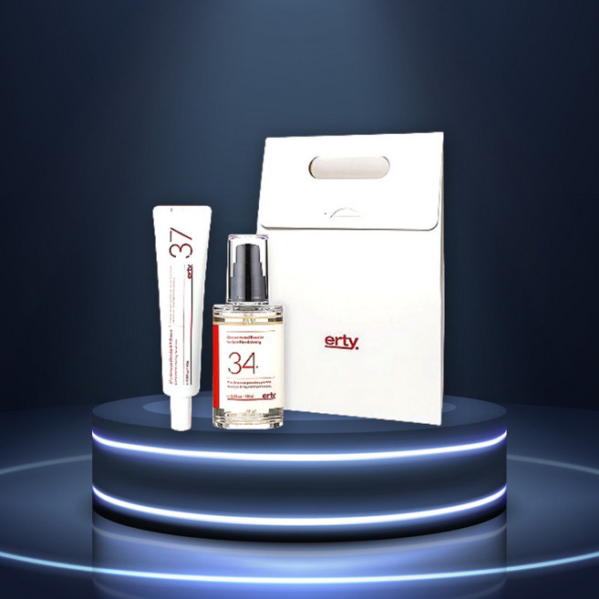 [한정수량] 에르띠 환생세트 34앰플 100ml + 37크림 40ml 쇼핑백포함, 1세트