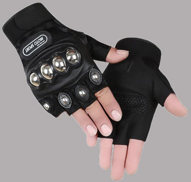 호신용 너클장갑 글러브 특수 미끄럼 방지 야외 장갑, 블랙