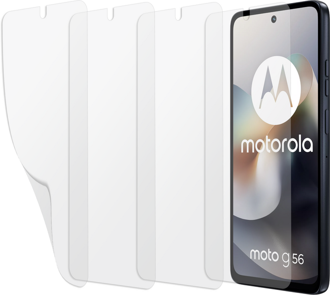 모토로라 모토 G56 5G 저반사 지문방지 매트 액정보호필름 4매, 4개