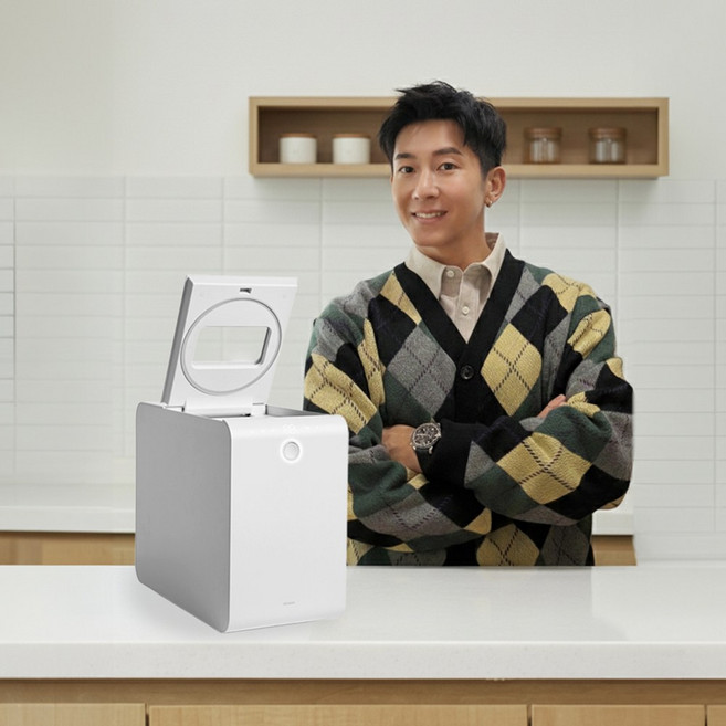 다룸 제로컬렉션 AI 음식물처리기 3L 가정용 분쇄기 가정용, 화이트, d-YPLK-FD-0001