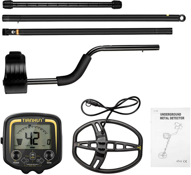 피코툴즈 전문가용 금속탐지기 동전 귀금속, 1개