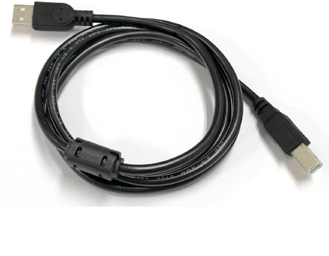 KONIX USB MIDI 音樂編輯線 Type B 轉 Type A 適用電子琴電鋼琴, 個, 黑色, 1個