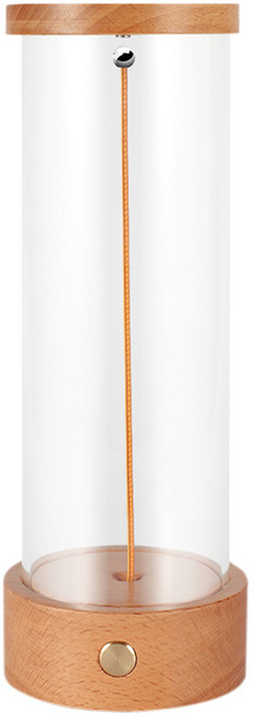 투데이리빙 무선 LED 퀀텀 라인 원목 무드등 원형 감성 우드 조명 자석 마그네틱 라이트, R98537A(우드, 1개