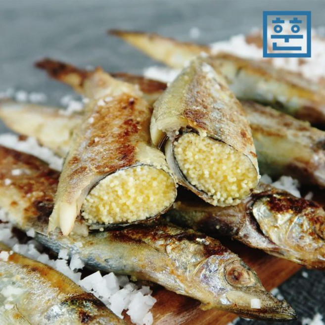 훈훈수산 알배기 열빙어 시사모 특대 1kg 55미 내외, 열빙어 500g