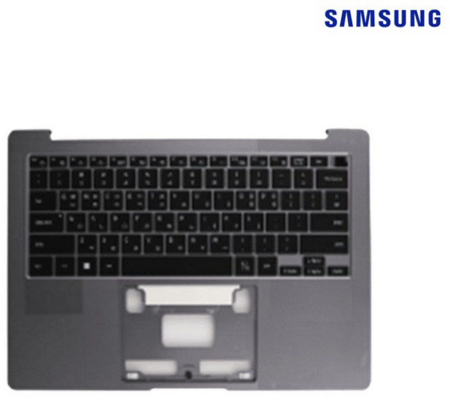 삼성 NT940XGK-KC50G NT941XGK-K03/C 자가수리 북4 프로 프로 360 프론트 케이스 문스톤 그레이, 1개, BA97-13037B