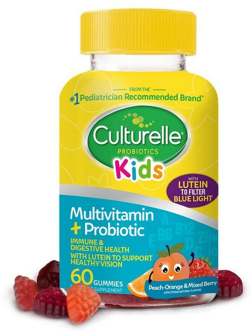 컬처렐 키즈 멀티 비타민 프로바이오틱 구미 60정, 컬처렐 키즈 멀티 비타민 프로바이오틱 구미 60정 (8, 1개