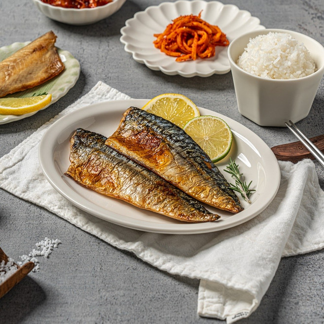 화덕에 구운 가시제거고등어 5팩 전자레인지 1분 완성, 5개