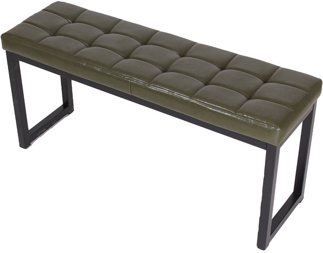 2인벤치의자 식탁의자 카페 업소용 인테리어 나무 식당 의자, 쿠션_카키, 1개, 쿠션_카키