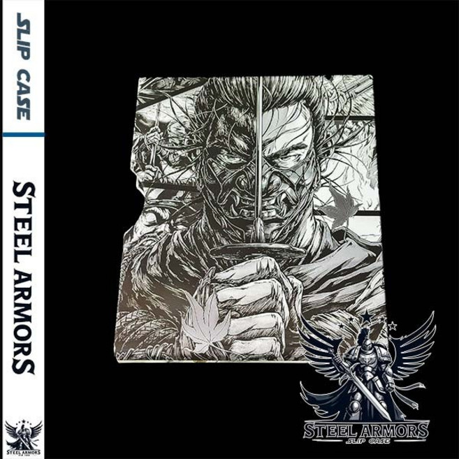 올스토어 고스트 오브 쓰시마 디렉터스 컷 에디션 슬립 케이스 스틸아머(맞춤 제작 스틸 게임 CD 미포함)