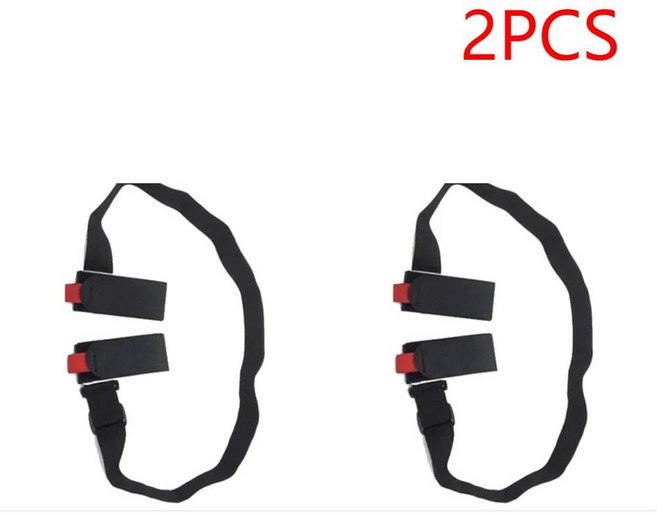 스키 폴 캐리어 스트랩 조정 숄더 핸들, 1개, 색상: 1. 2pcs