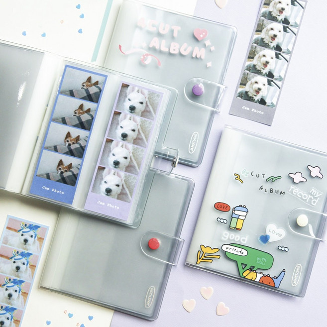 잼스튜디오 네컷앨범 포토카드 인생 바인더, 02토마토