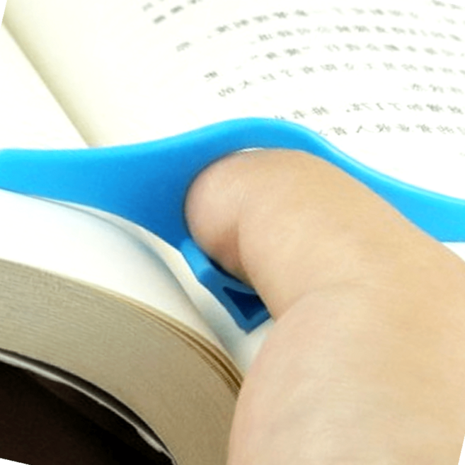 손가락 책갈피 페이지 홀더 2개입 북마크, 1개, 상세페이지 참조