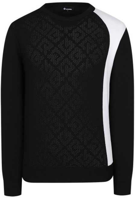 레노마골프(NC유성점) 남성간절기 블록배색 패턴 라운드넥니트 RMSRN1206