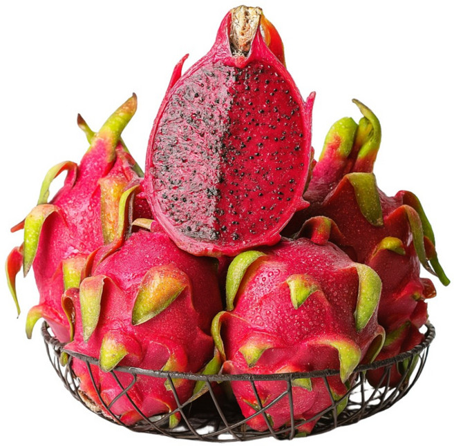 베트남 용과 특대과 레드용과 화이트용과 프리미엄 생과 디아머스, 1박스, 5kg (적용과 9~10개입)