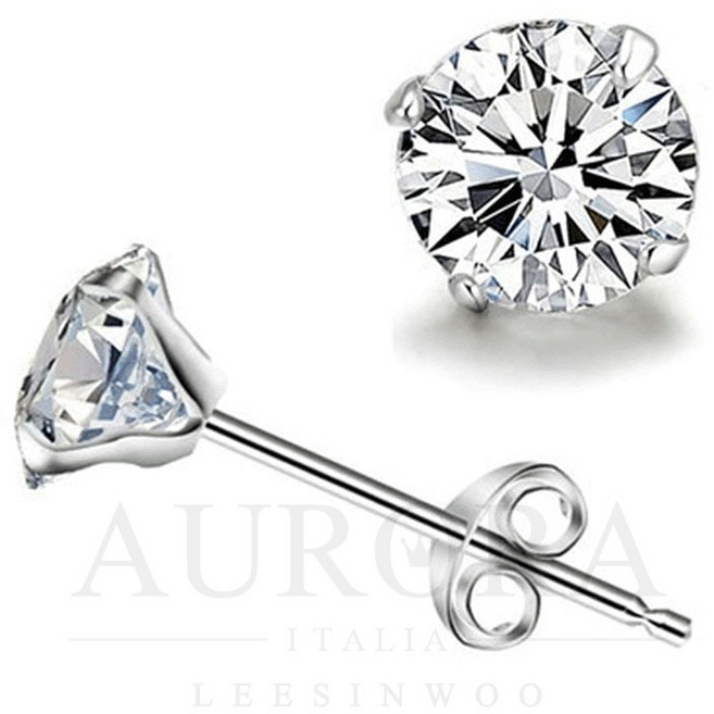 화이트골드 다이아 귀걸이 EAR-2018