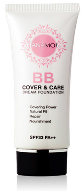 하나모리 BB커버 크림 파운데이션 35ml 비비크림 CC크림 메이크업베이스, 1개, 02. 4호 내츄럴 베이지