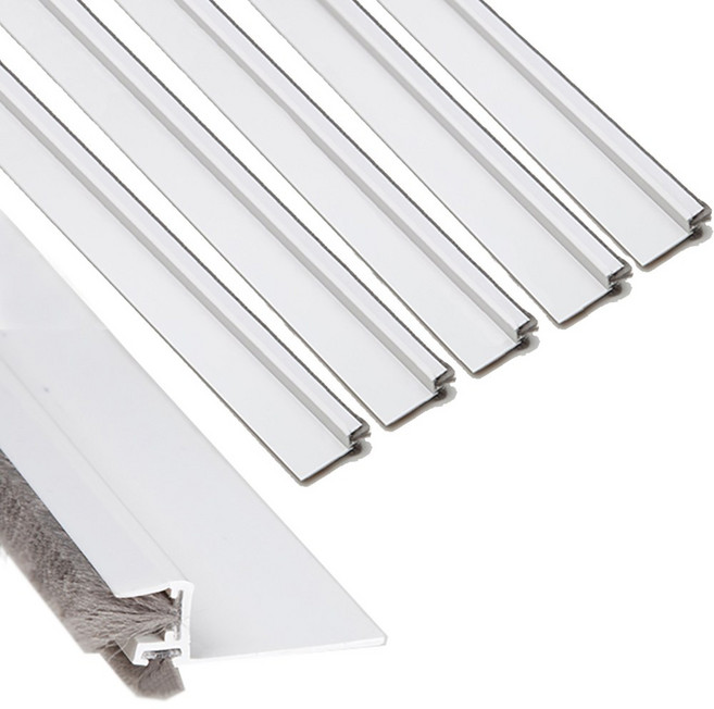 틈틈이 현관문 문풍지 화이트 1m 6개입, 6개