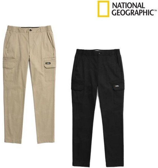 내셔널지오그래픽 N231WPT010 W 퍼퓨리아 CTN POCKET L/PANTS (BASIC FIT) 여성 팬츠_IC