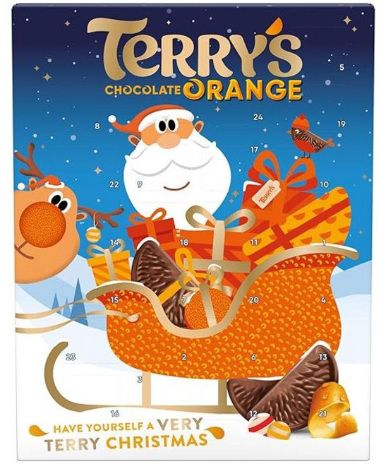 Terry's 초콜릿 오렌지 어드벤트 캘린더, 1개, 180g