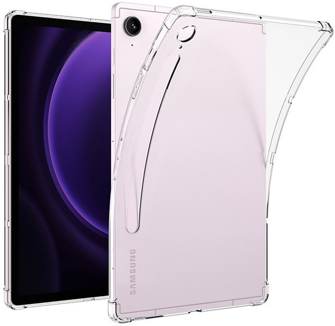 갤럭시탭S10 Lite S10 S9 FE 투명 실리콘 케이스 CK-1