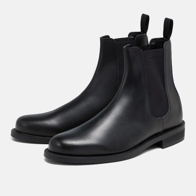 커스텀에이드 4cm 소가죽 에센셜 남녀공용 첼시부츠 오웬(CR0069)