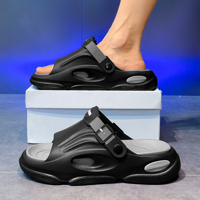 [재구매NO.1] 미노스토리 EVA 발편한 무중력 쿠션 샌들 슬리퍼