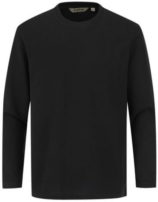 지오지아 남성 소로나 조직 긴팔티 AEG2TR1001BK