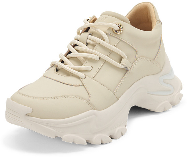 [당일출고] 탠디본사 소가죽 여성 키높이 스니커즈 9123209Y NATURALBEIGE