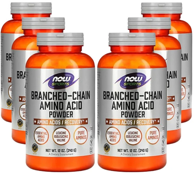 나우푸드 스포츠 분지사슬아미노산 분말 12oz, 340g, 6개 - 쿠팡