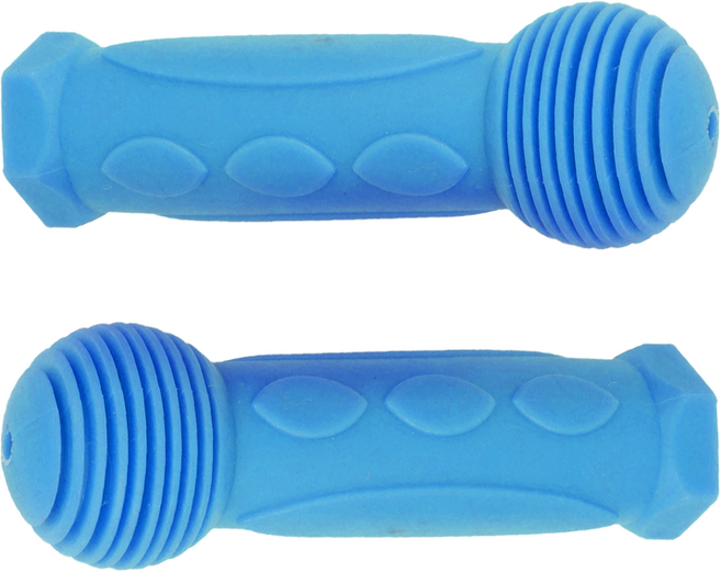 세이프웨이 어린이 킥보드 고무 손잡이, 스카이블루, 1세트