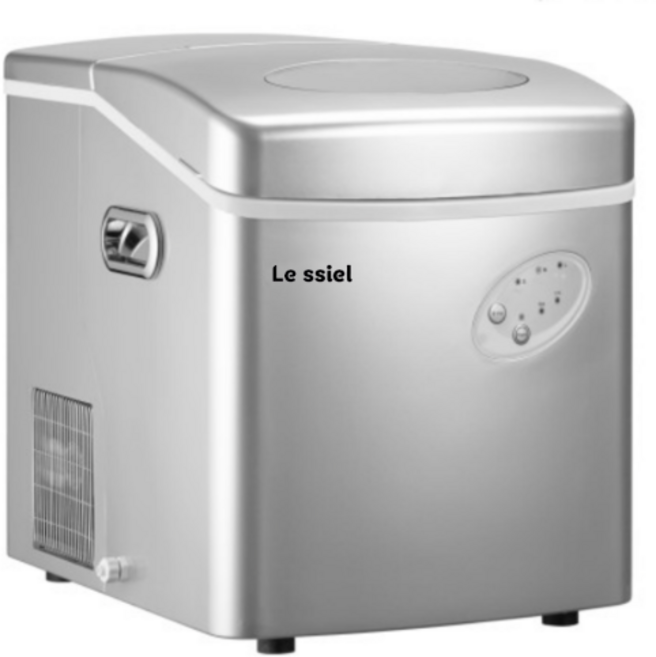 르씨엘 제빙기 20kg HZB-25 업소용 가정용 카페 미니 사무실 미용실 골프장 직수 담수 겸용