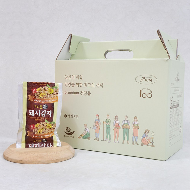 자색 돼지감자즙 마즙, 50개, 100ml