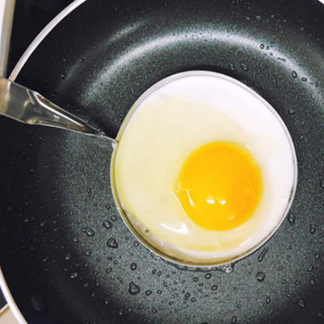 [스윗브릿지] 하트 원형 계란후라이틀 계란후라이 몰드 2style, 1개