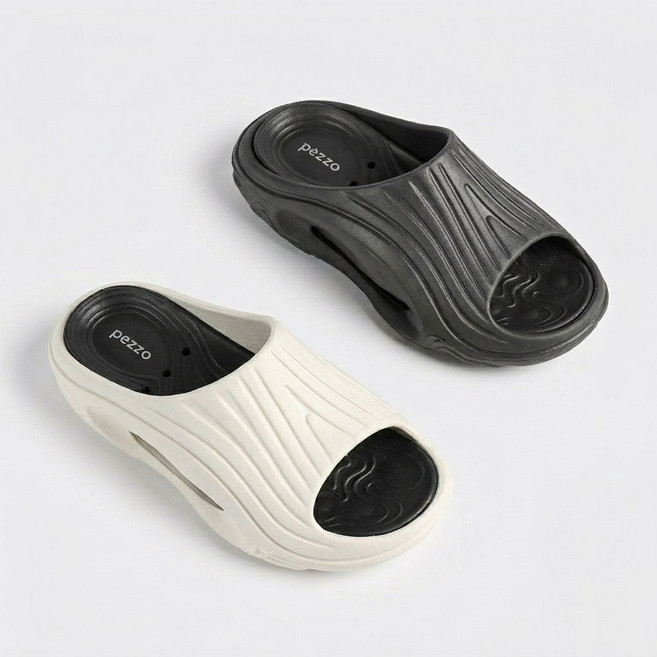 페조 남성 초경량 EVA 컴포트 웨이브 슬리퍼 PZD-7757-1