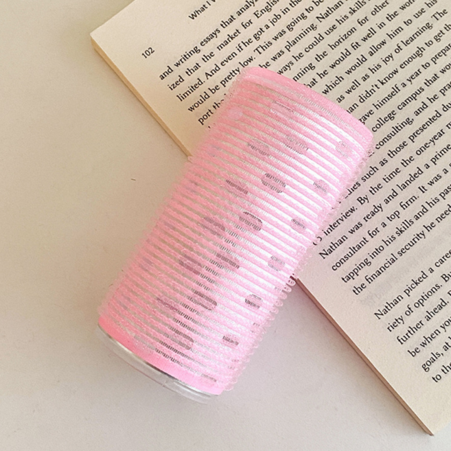 대왕 앞머리 헤어롤 구르프 대형 - 벨크로 알루미늄판 열전도 100 X 50 mm, 1세트, 총1개