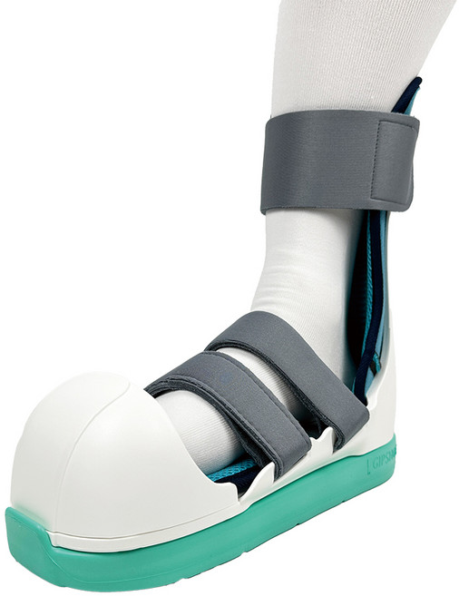 발목 반깁스 보호대 단하지 부목 아킬레스건염 보조기 짧은목, 짧은목/L, 1개