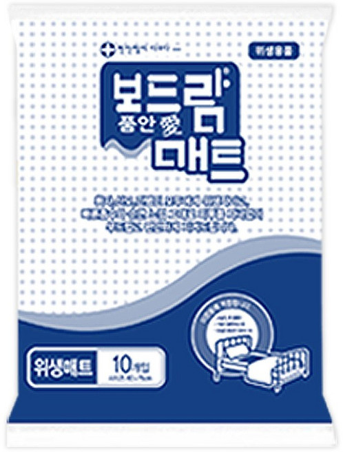 보드람 위생매트 200매 /환자용 위생깔개매트, 20개, 10매입, FREE(onesize)