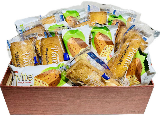 학원간식 소보로케이크 바나나파운드 담백하고 맛있는 랜덤 16개, 1개