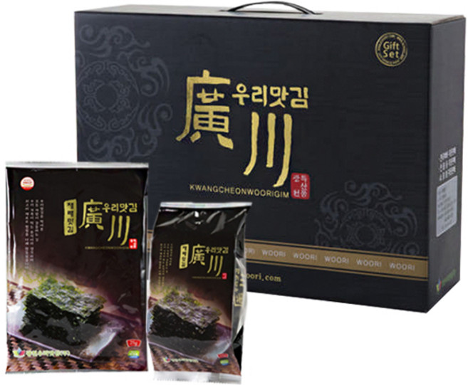 [지노앤코] 광천우리맛김 재래전장김10봉+재래식탁김8봉, 상세페이지참조, 1개