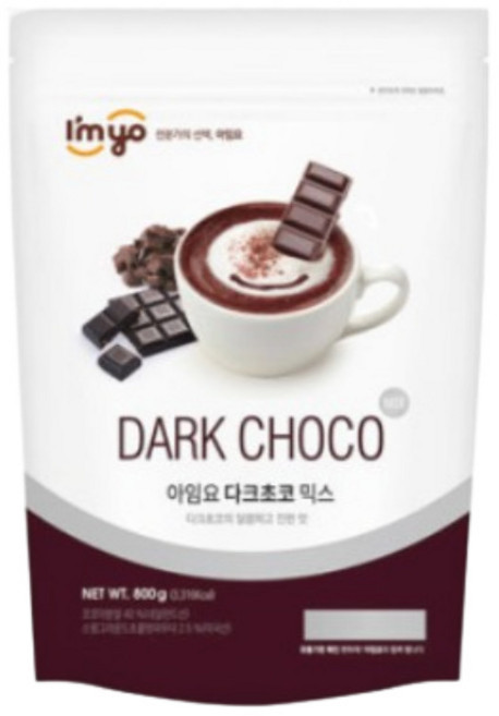 아임요 다크초코 믹스 파우더, 800g, 1개입, 9개