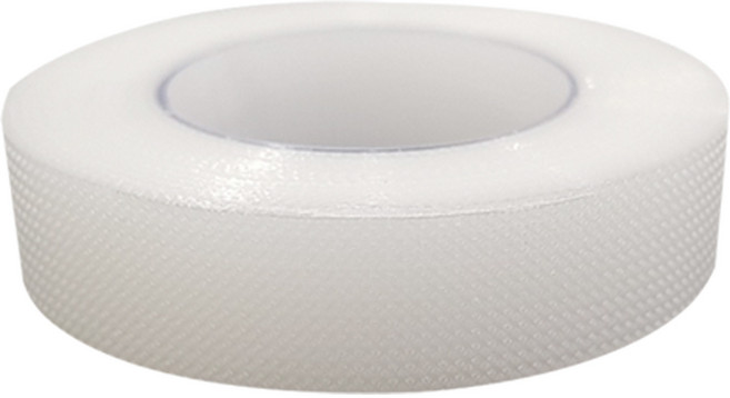 1+1 다용도 속눈썹 연장 엠보싱 PE 테이프 접착력 개별포장 다용도 재료, 2개, 투명