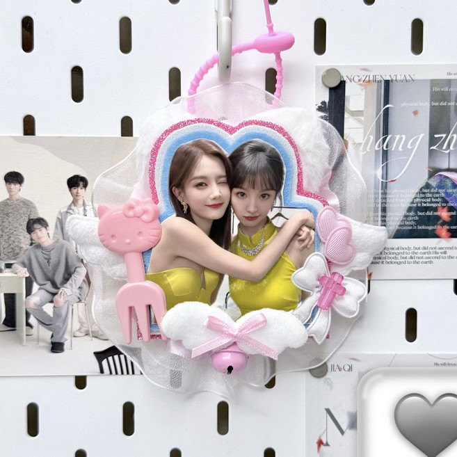 李一桐田曦薇應援掛件鑰匙扣, 1個, 款式一